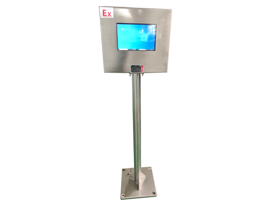 防爆觸摸一體機(jī)如何連接plc